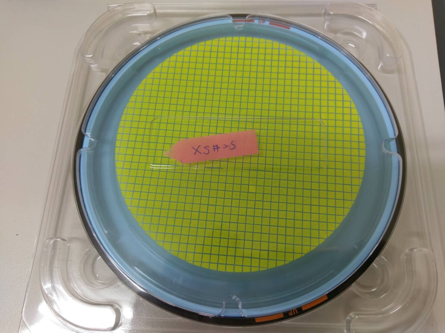 Ceramic phosphor sheet sample